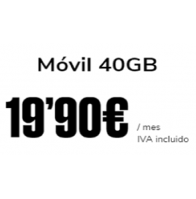 MOVIL 40 GB